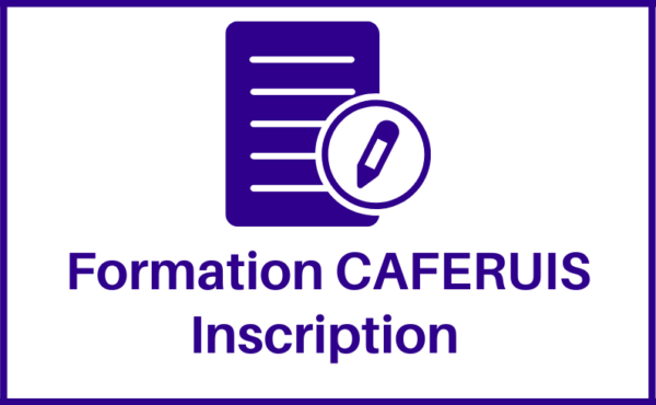 Formations CAFERUIS Inscriptions