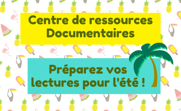 Affiche Centre de ressources documentaires Eté 2021