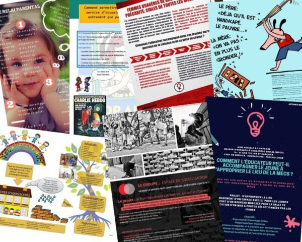 Posters scientifiques des étudiants Educateur spécialisé