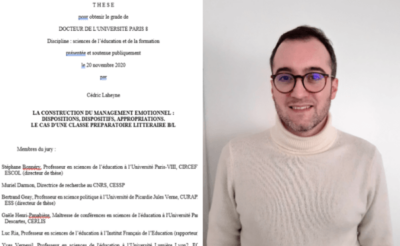 Cédric Laheyne thèse de doctorat (novembre 2020)