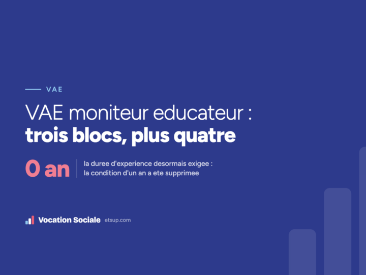 VAE moniteur éducateur : le parcours 2026 et la trame du dossier